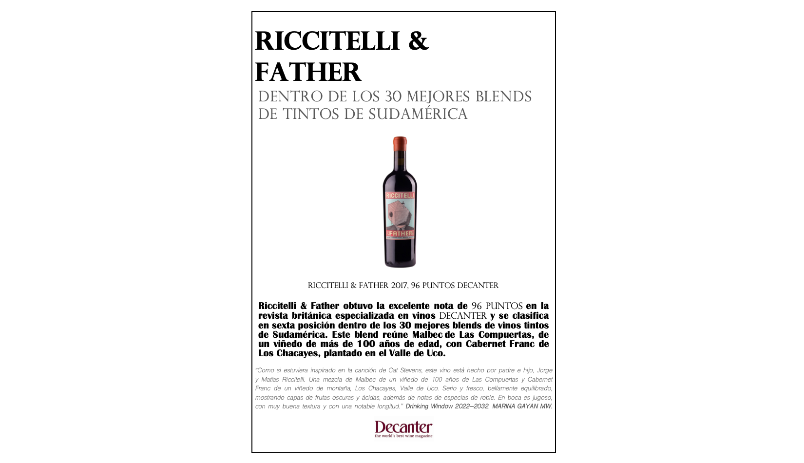 Decanter 2020